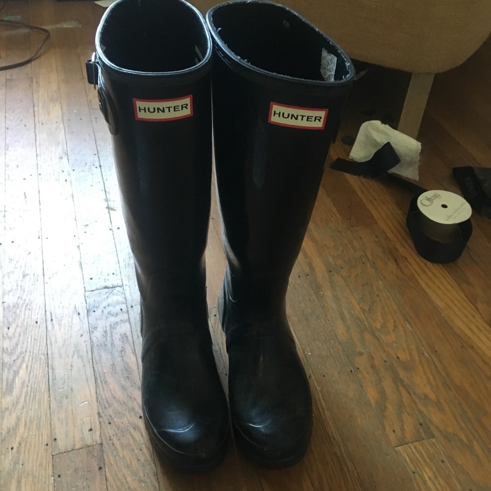 Hunter rain boots